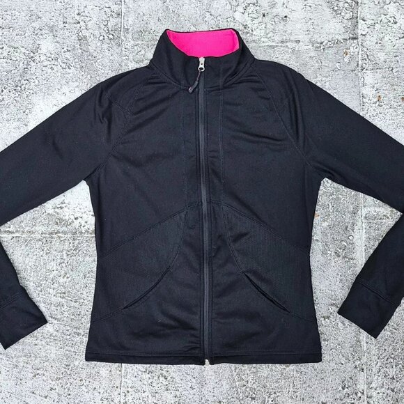 Danskin Now Women jacket Athletic Sport Coat Long Sleeve Zip Up Size M 8-10 - Picture 1 of 8